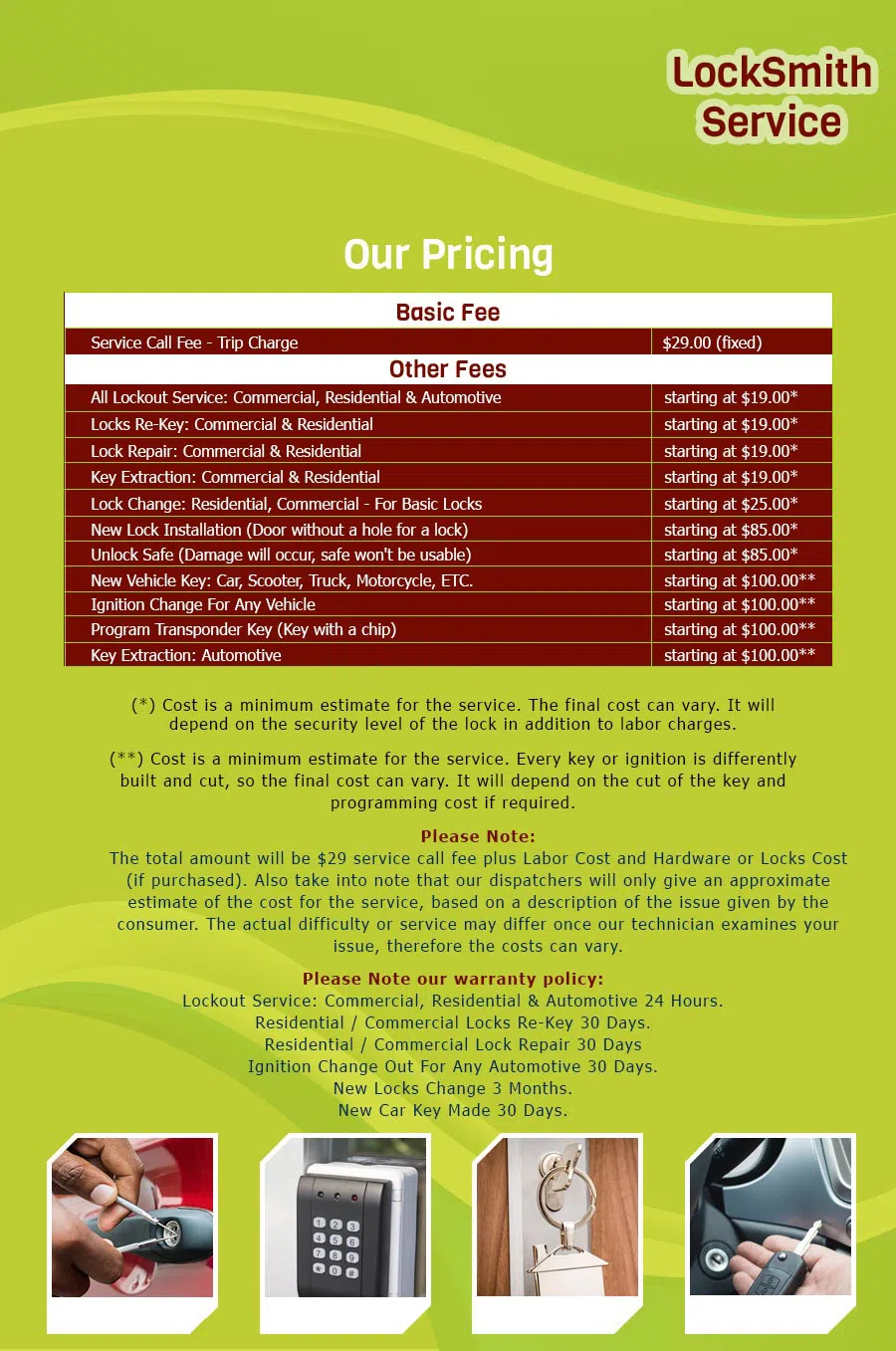 Chicago Emergency Locksmiths Chicago, IL 312-763-5151